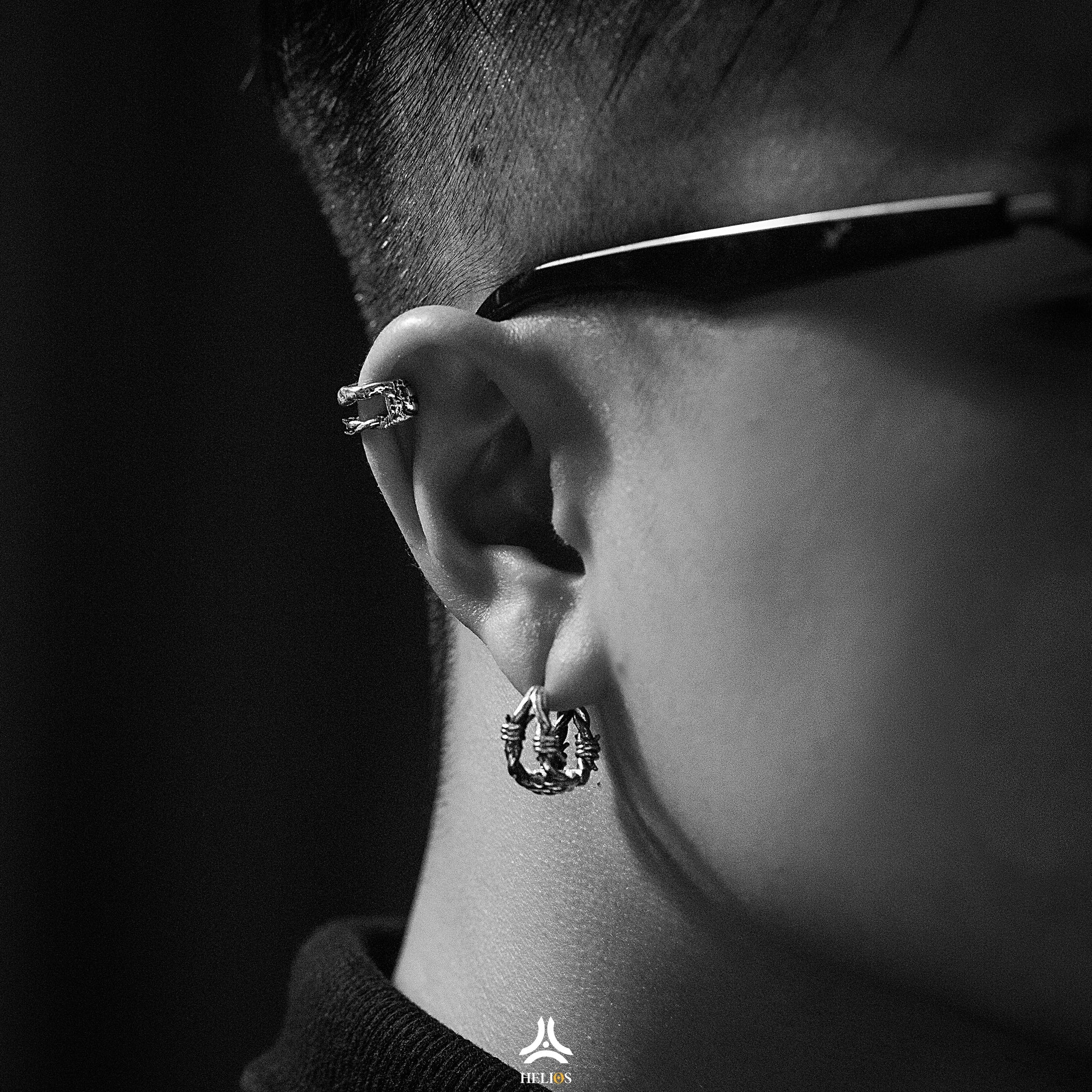 클립온 귀걸이 – 남성을 위한 패션 액세서리