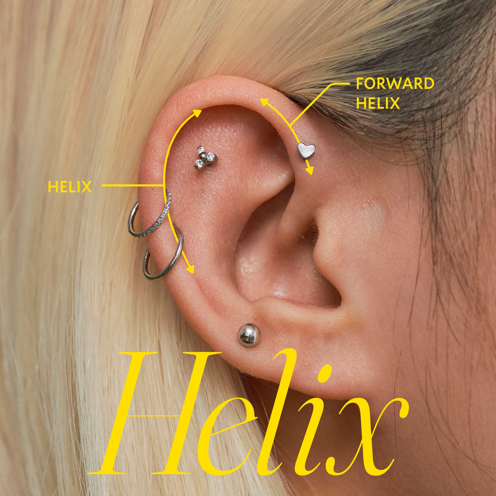 Xỏ khuyên Helix: Những điều bạn cần biết trước khi xỏ