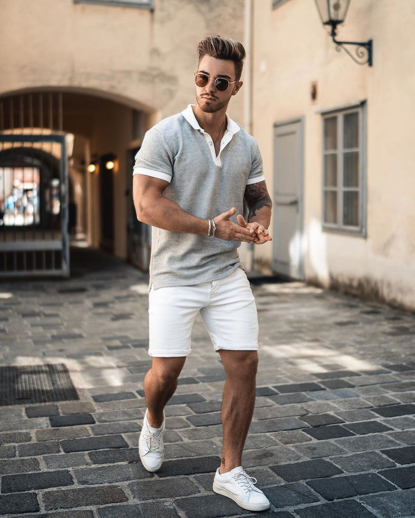 Phối đồ với quần trắng nam: 4+ công thức đỉnh, mix & match dễ dàng