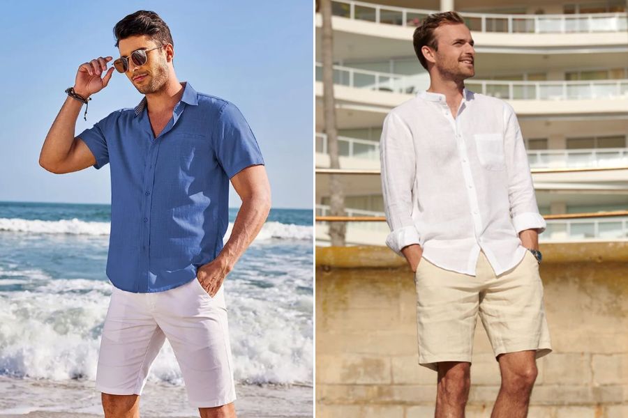 Bí quyết phối đồ đi biển nam: Tỏa sáng với phong cách độc đáo