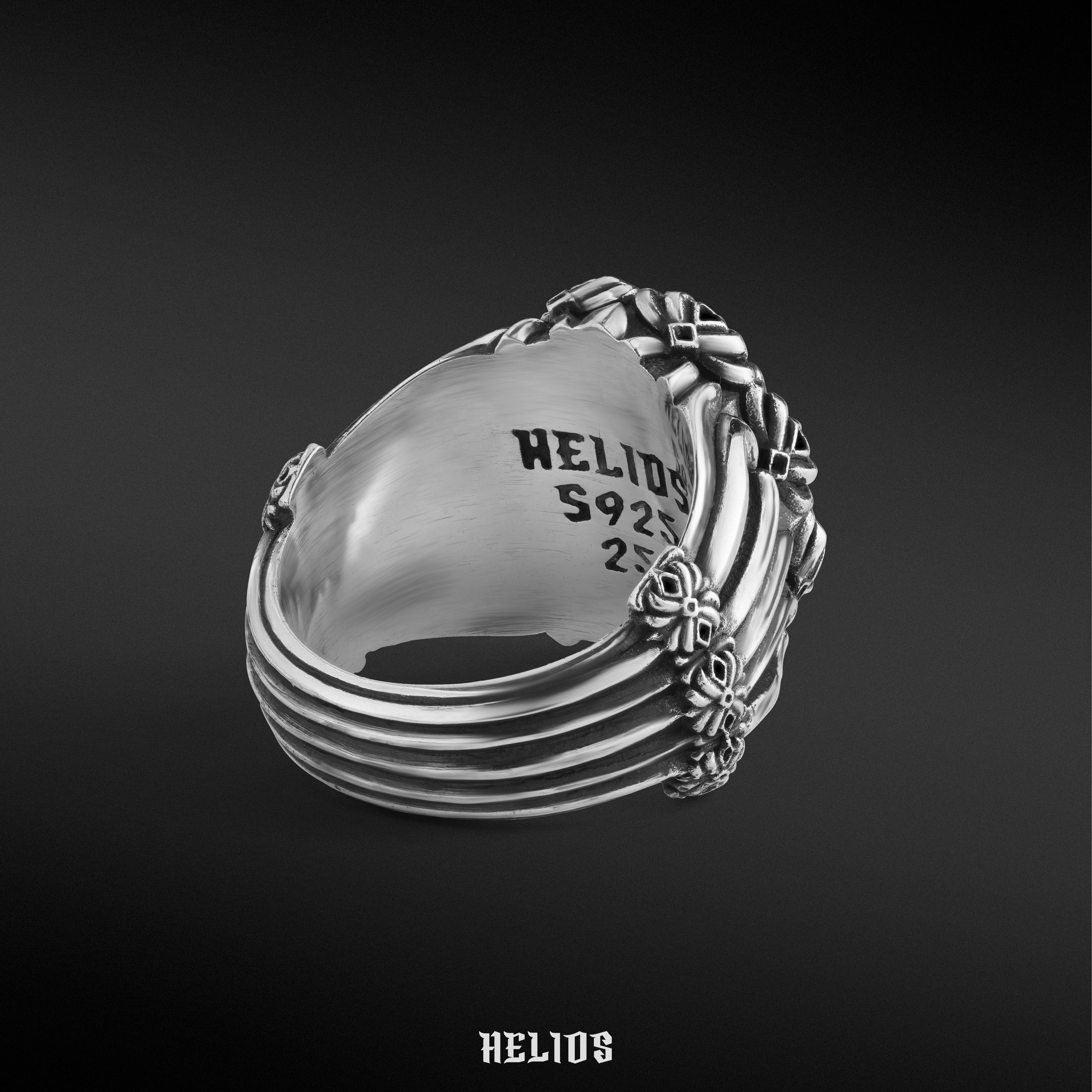 Helios Code 129108 Shinku Helios Black Silver – HELIOS