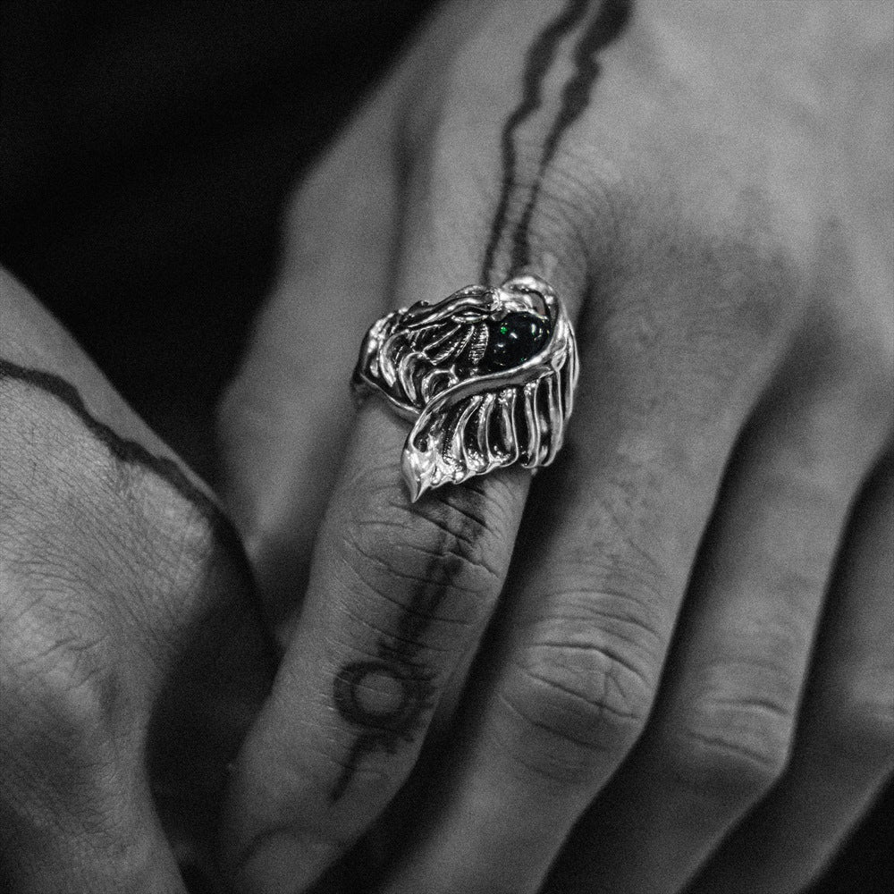 Vermilion Bird Ring